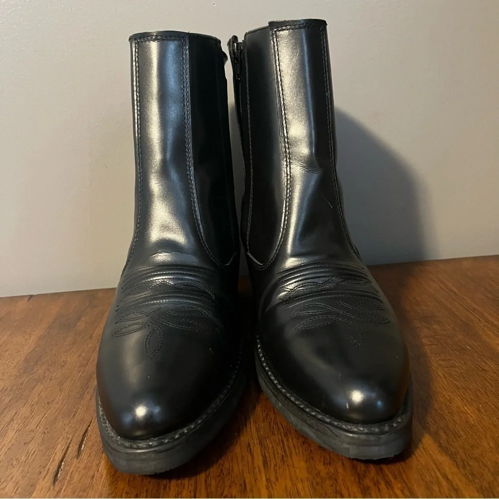 Mastersons boot company Men’s  OIL- CHEMICAL RESISTANT WORK BOOTS LEATHER Upper